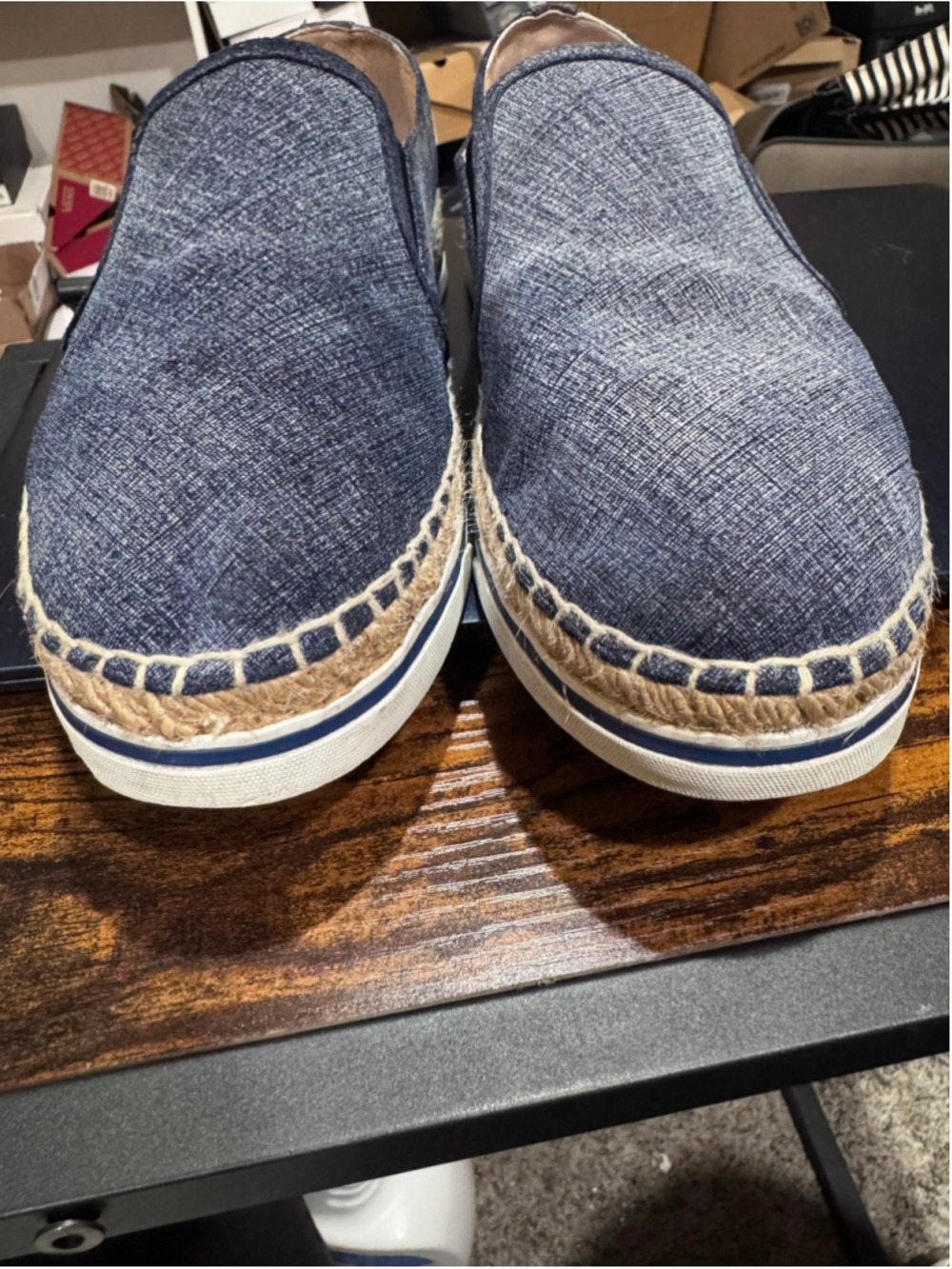 Jimmy Choo Dawn Denim Espadrilles - Picture 4 of 17